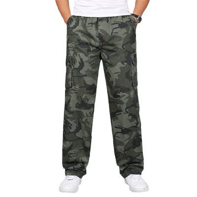 工装裤男纯棉春季裤子宽松直