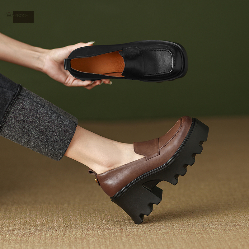 深口鞋里外真皮！软皮软底！