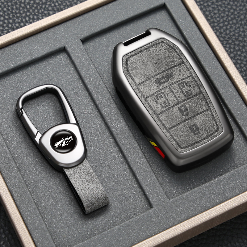 专用于丰田赛那钥匙套合金保护壳