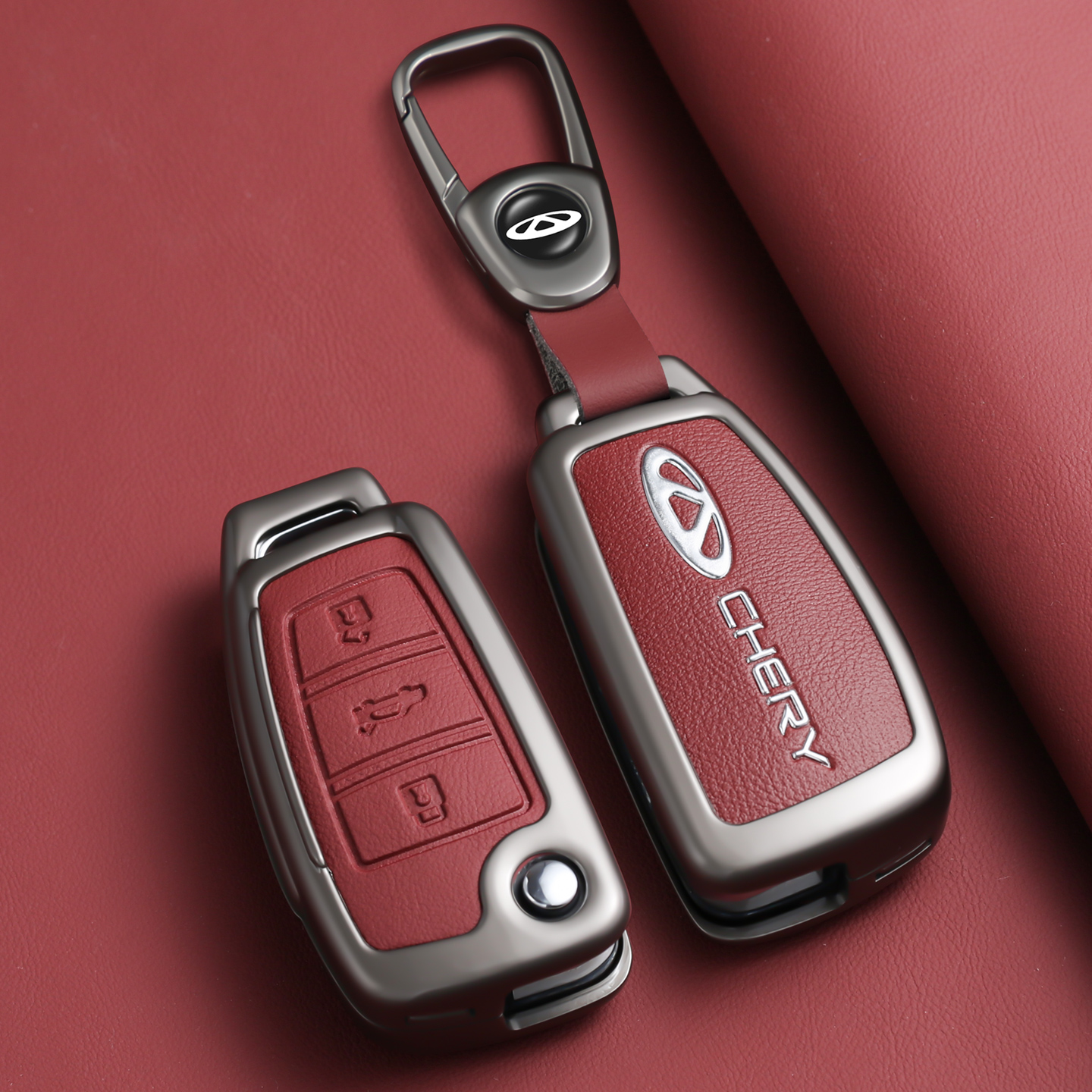 适用于奇瑞钥匙套合金保护