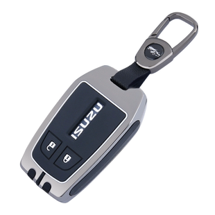 江西五十铃铃拓钥匙套mu-X牧游侠汽车专用金属全包钥匙保护套壳扣