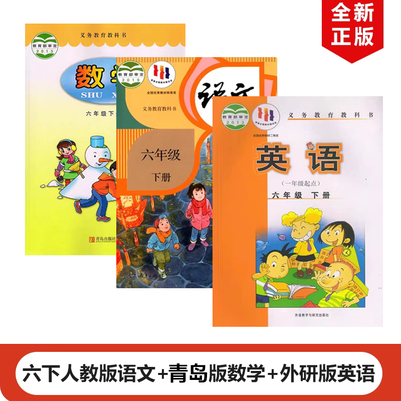 正版2023适用人教版小学六