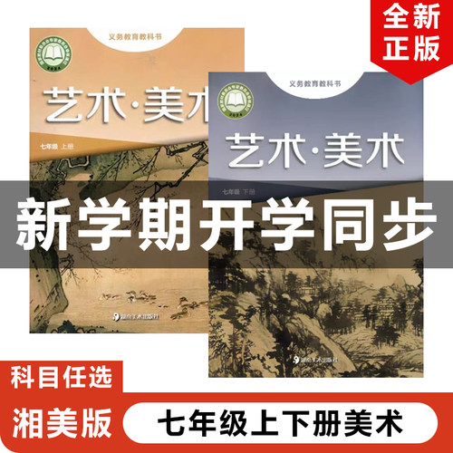 2025湘美版【七年级上下册美术】