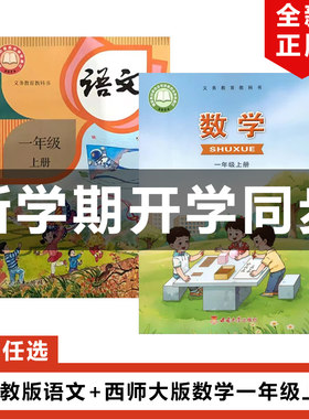 人教版语文+西师大版数学