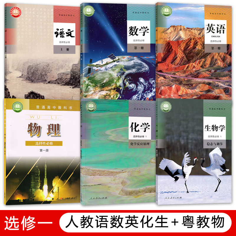 语数英物化生选修一套装