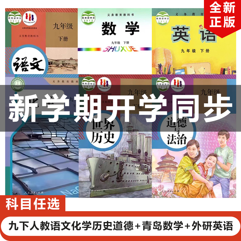2025新版九年级下册全套5本