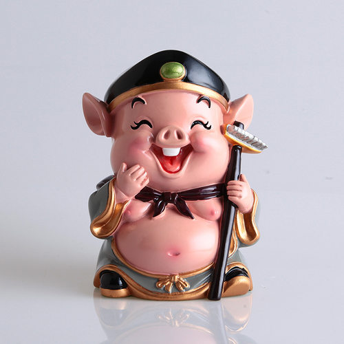 猪西游记师徒四人摆件周边玩具小