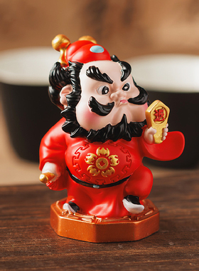 钟馗工位摆件职场防小人情绪稳定