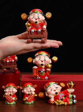 招财进宝财神爷供奉佛像摆件礼品