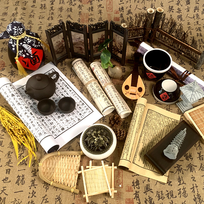 古风拍摄道具汉服装饰