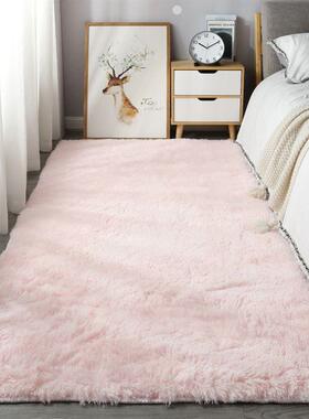 Carpet, bedroom bed blanket Nordic plush floor mat,cushion