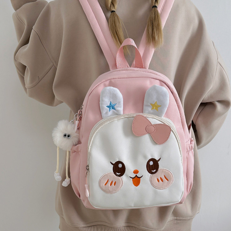 韩版女童时尚可爱旅游背包小学生中大童补课双肩包儿童春游包包潮