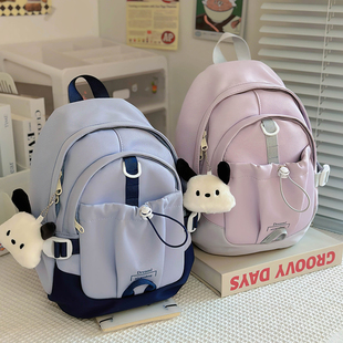 儿童研学出行小背包女孩外出旅游双肩包小学生轻便春游百搭小包包