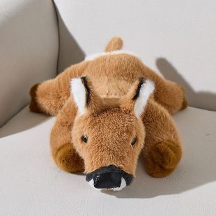 可爱趴趴狍子毛绒玩具动物公仔趴趴玩偶抱枕礼物