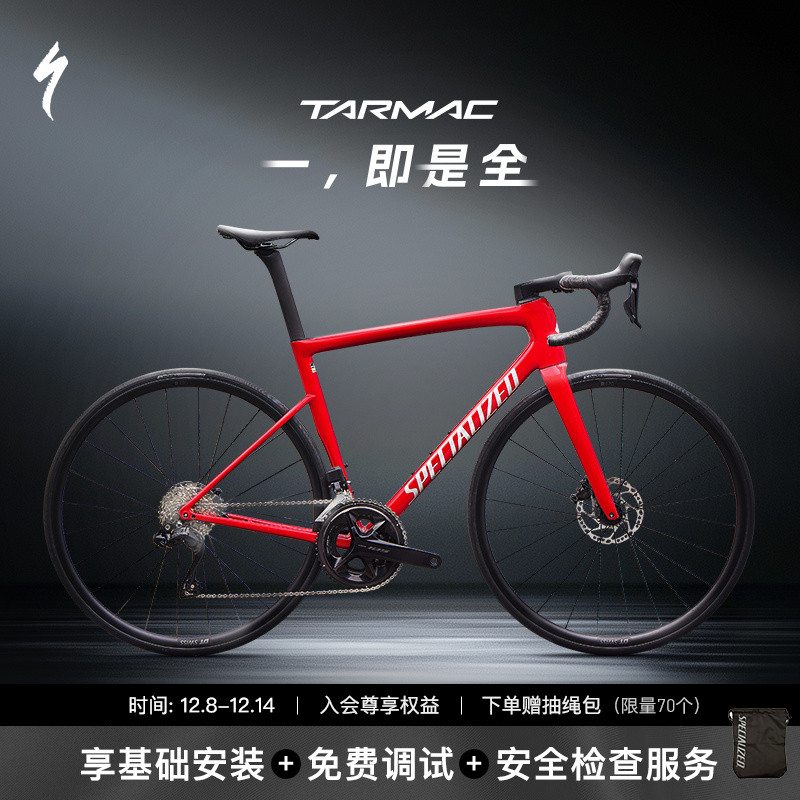 闪电TARMACSL8碳纤维电变公路车