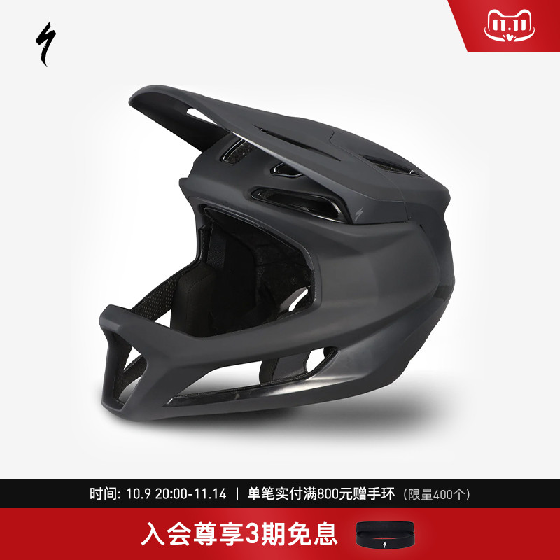 SPECIALIZED闪电 GAMBIT 碳纤维外壳透气通风山地自行车骑行头盔