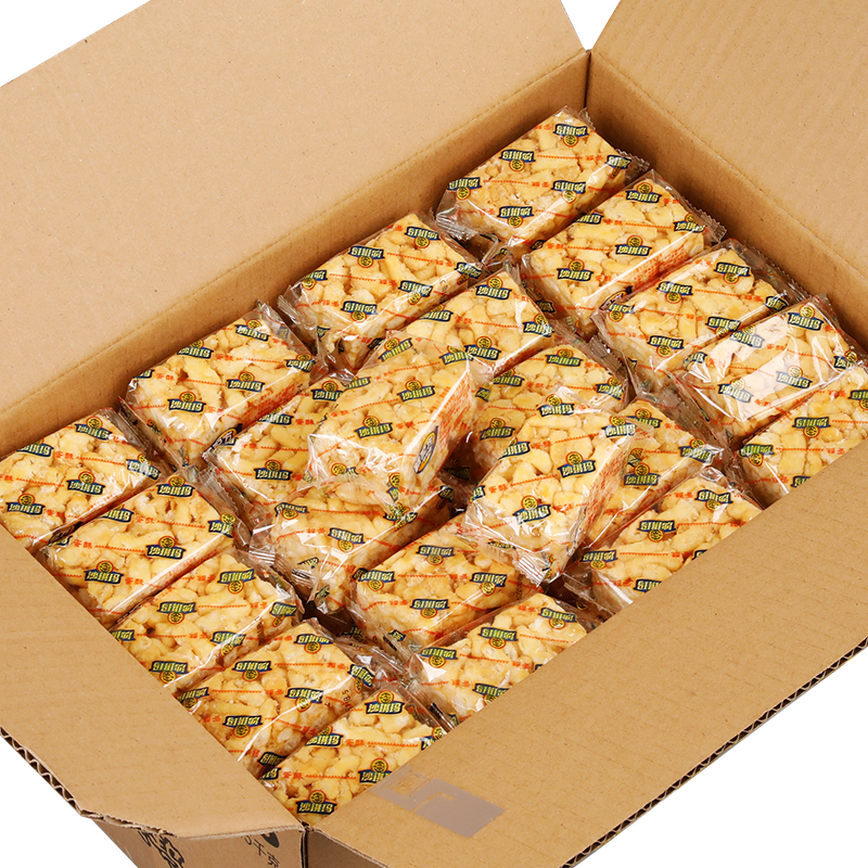 徐福记沙琪玛原味早餐下午茶芝士糕点萨其马休闲零食包装整箱小吃