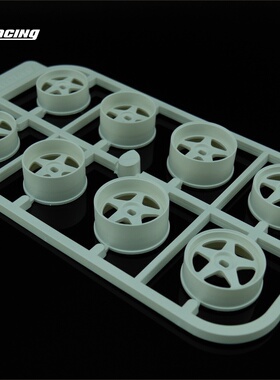 RTS1/24漂移蚊车1度轮毂一套 20mm/22mm（8ps Set）RTS-510