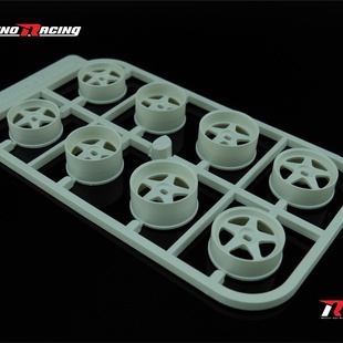 RTS1/24漂移蚊车1度轮毂一套 20mm/22mm（8ps Set）RTS-510