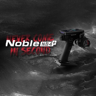 FLYSKY富斯NobleNB4+8通道FS车船2.4G遥控器中文触屏接收机RC
