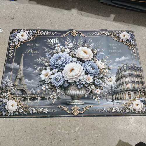 C112（尺寸80*120厘米）硅藻泥防滑吸水隔凉防潮地垫-xl