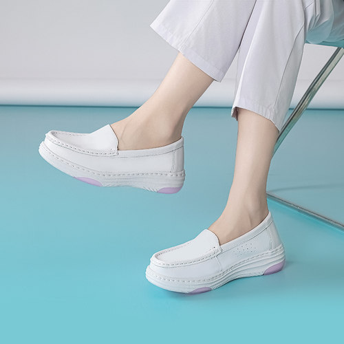 新款护士鞋超轻鞋底医护专用