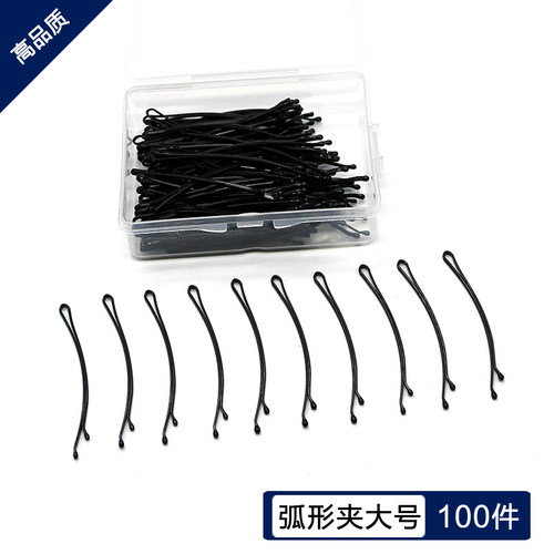 简约发夹一字夹波浪刘海韩国发卡