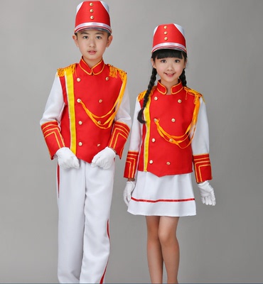 儿童鼓号队服装中小学生