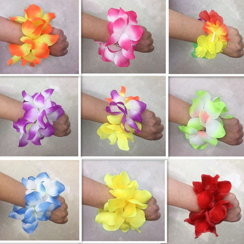 手腕花儿童幼儿园海草舞蹈表演手环成人活动演出啦啦队手花满包邮