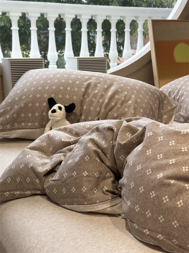 全棉针织提花软糯舒爽