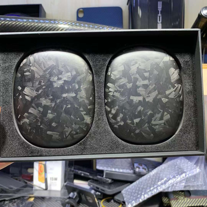 适用苹果Airpods Max耳机碳纤维保护壳耐磨防刮超薄欧美时尚进口碳纤维保护壳套