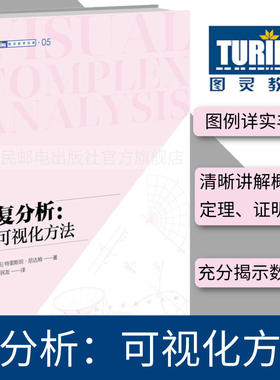 【官方旗舰店】复分析 可视化方法 可视化简明基础本科研究生复分析可视化 Complex Analysis 旧金山大学教授力作