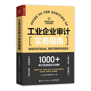 工业企业审计实务指南 审计报告内部审计学企业管理实务财务报表财务会计财会舞弊税务投资大风控企业会计准则