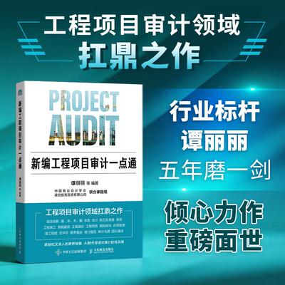 新编工程项目审计一点通 新基建工程全流程审计融合实战案例 企业内部审计工程项目管理书籍