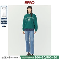 [Super Denim] Ms. Spao 2023 Spring Scleding White Peercing Straight Jeans Sptjd23p61