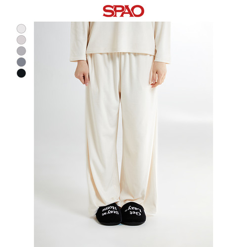 SPAO女士冬季家居休闲裤