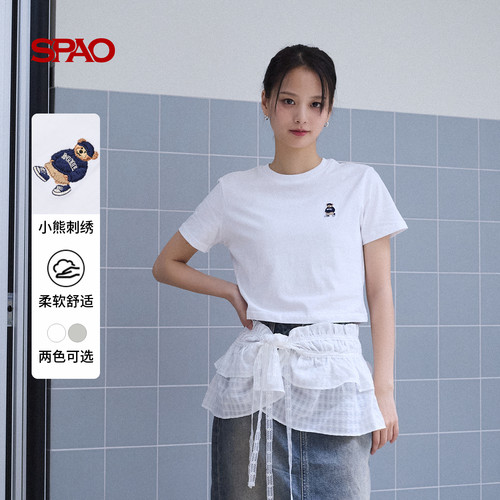 SPAO夏季时尚休闲短袖