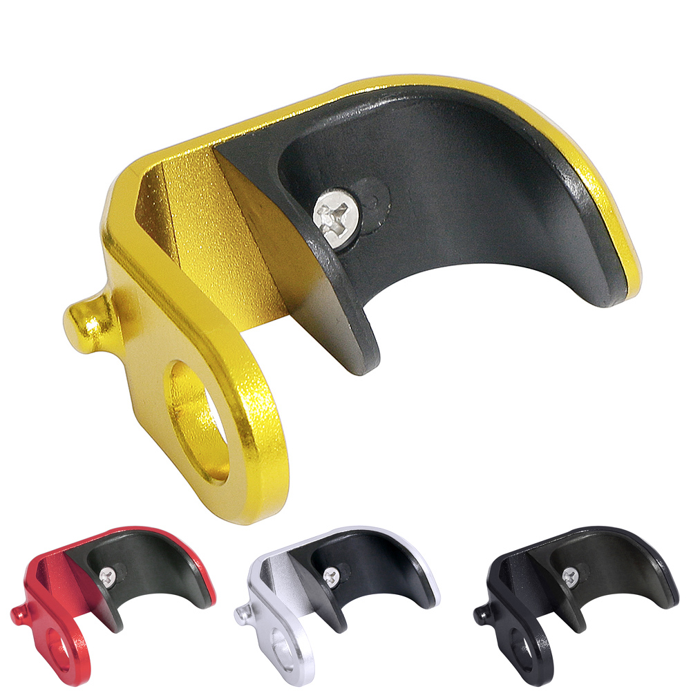 MEIJUN魅驹现货小布折叠车铝合金无泥档挂钩E扣 前叉安装改装扣