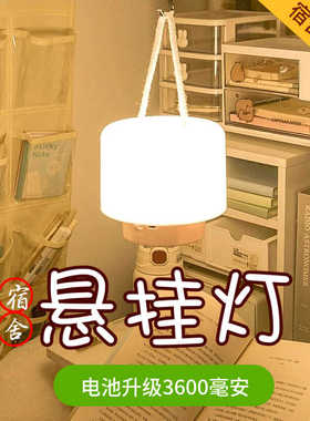 床头灯阅读床上挂灯小夜灯学生帐内宿舍床帘内用台灯寝室悬挂吊灯
