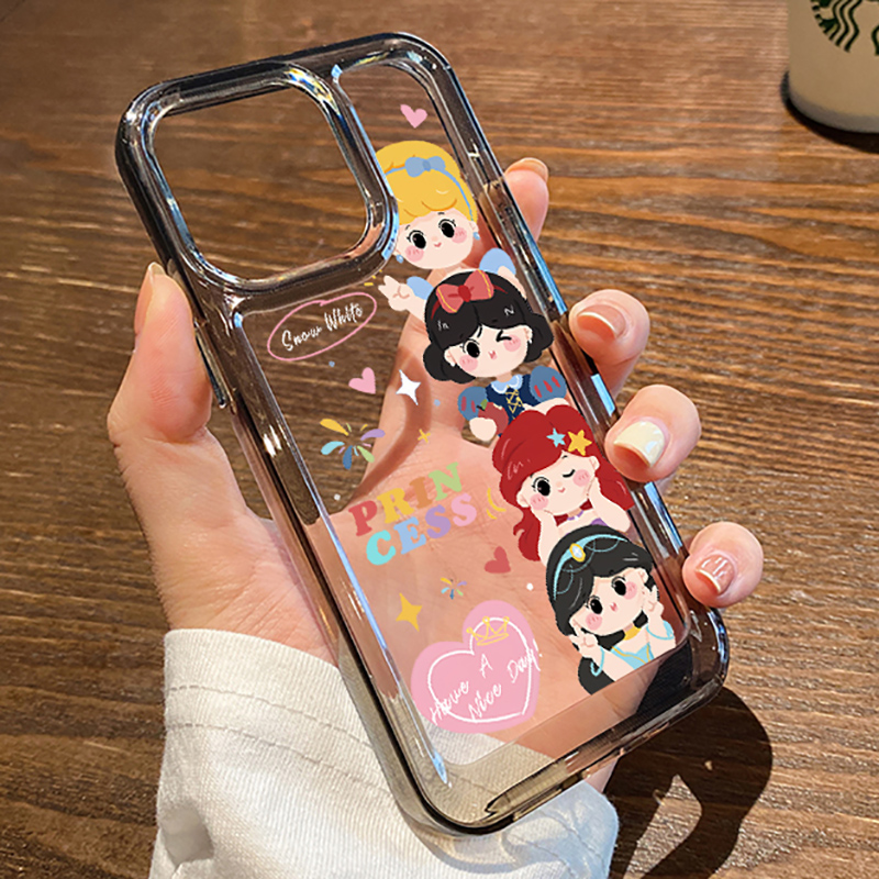 新款卡通公主可爱透明