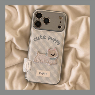 适用苹果17promax新款手机壳卡通iPhone17网红爆款16pro超好看15高级感小众14独特13秋冬皮质12防摔女保护套