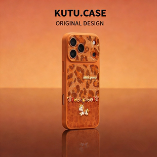 酷图适用苹果17promax手机壳新款招财福运小马iphone17pro保护套过年款13小众巨好看16pro全包防摔15硅胶14女