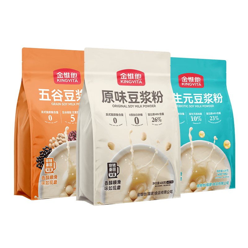金惟他五谷益生元豆浆粉速溶冲泡豆浆