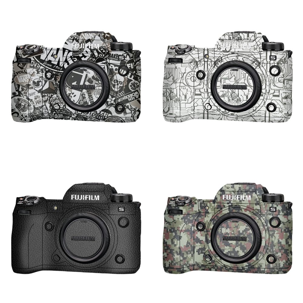 漫步驴适用于富士X-H2S贴纸机身彩色无痕背胶皮肤贴纸XH 2贴膜