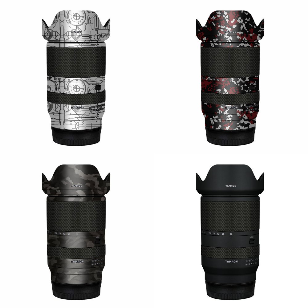 适用于腾龙18-300 F3.5-6.3镜头保护贴膜18300索尼口贴纸贴皮3M