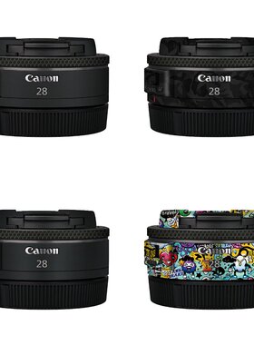 漫步驴适用于佳能RF28F2.8STM镜头保护贴纸canonrf28f2.8贴纸3M