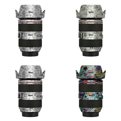 适用于佳能EF24-105F4二代镜头保护贴膜彩改色膜24105全包贴纸3M