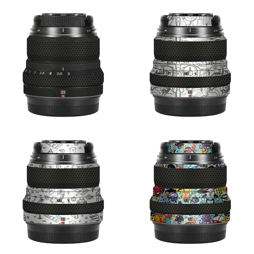 漫步驴适用于富士Fuji XF35F2镜头全包改色膜352改色膜贴纸膜3M纸