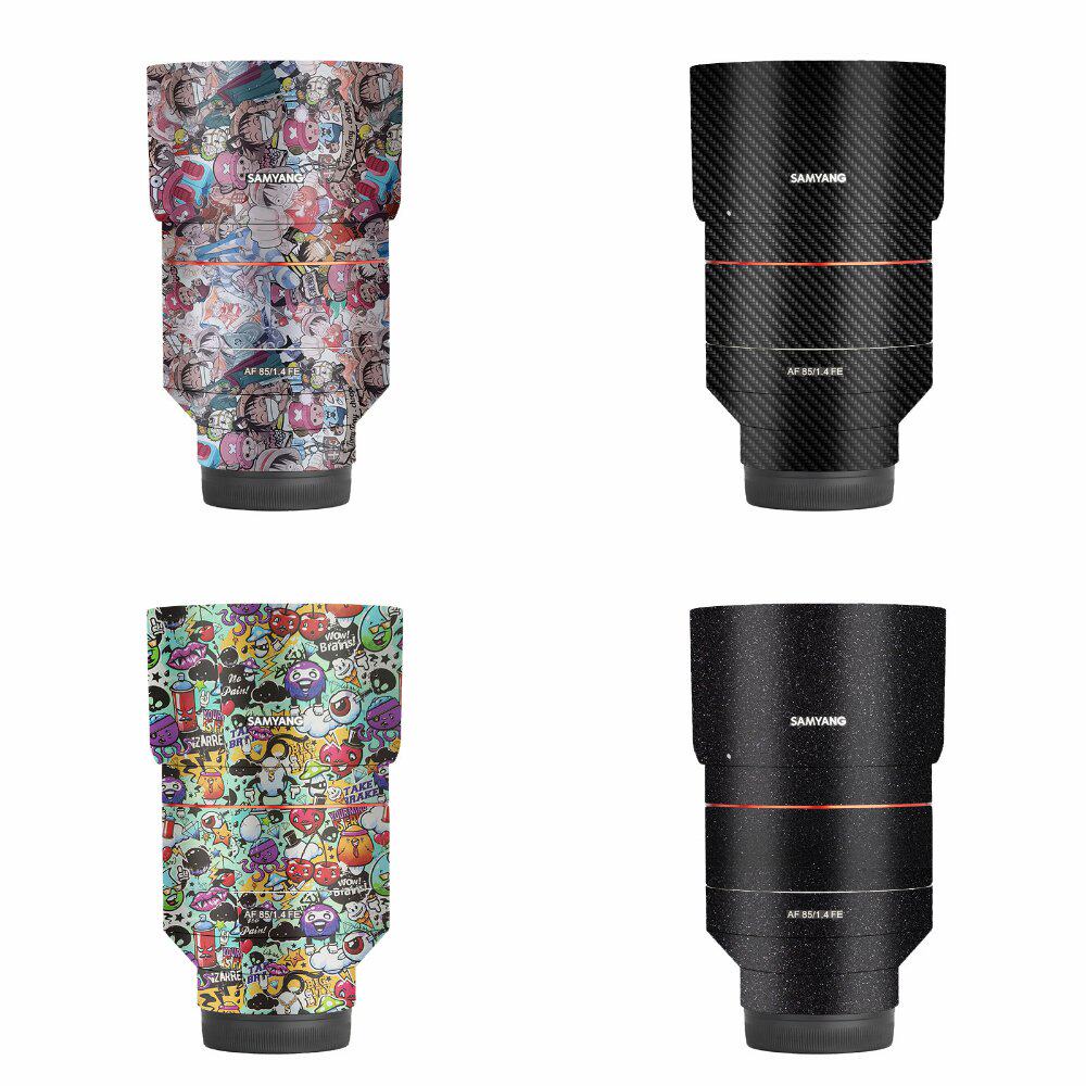 漫步驴适用于森养三养三阳AF85mm1.4索尼口镜头贴纸贴纸彩色贴纸