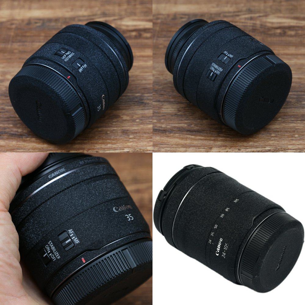 背包客适用佳能RF35F1.8改色相机贴纸彩色贴皮全包贴纸无痕背胶膜